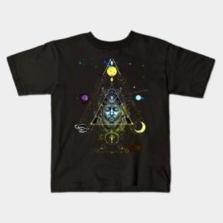 DMT God Head (without square background) Kids T-Shirt